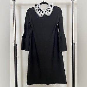 Carolina Herrera FW18 Mink Dress